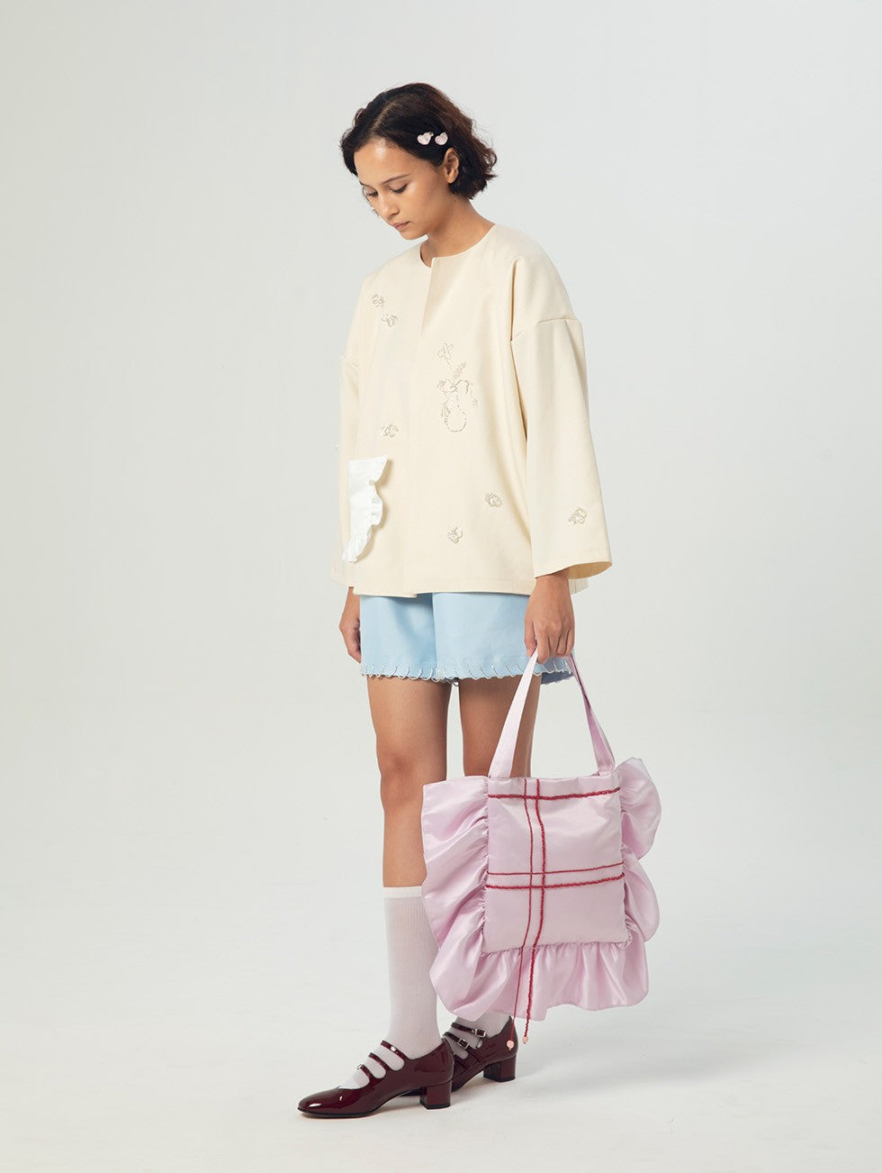 Ruffled Bag