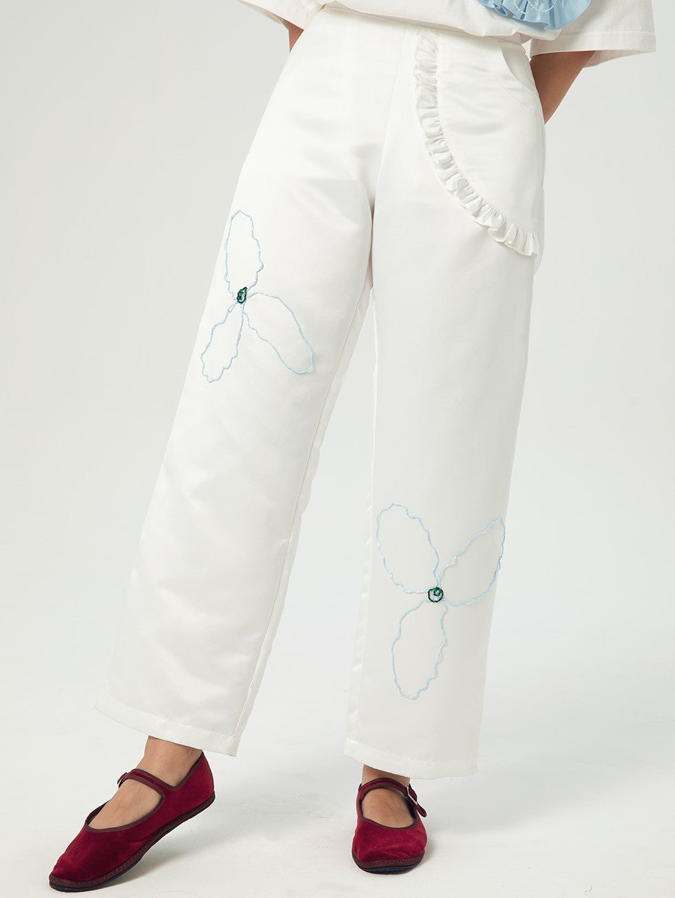 Ruffled Pants