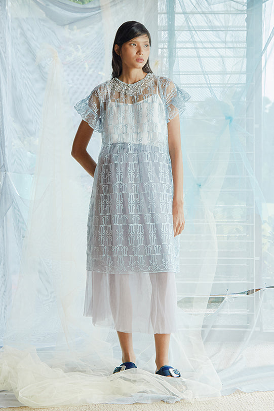 Tekat Dress No. 4 in Blue