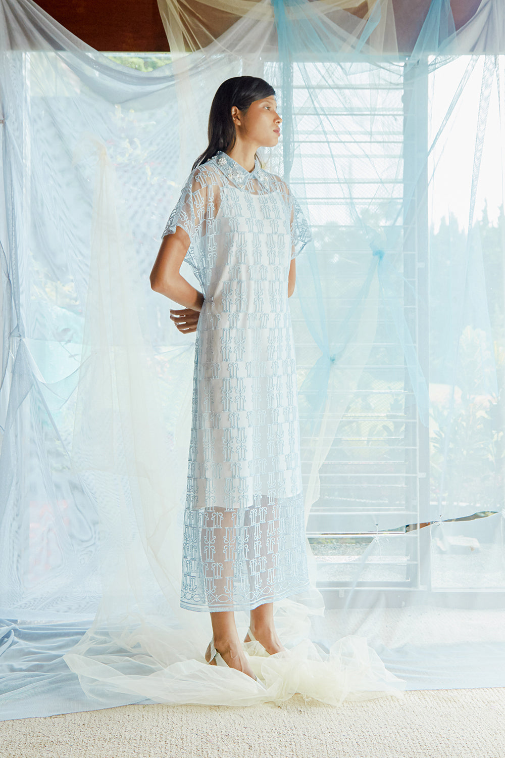 Tekat Dress No. 6 in Blue