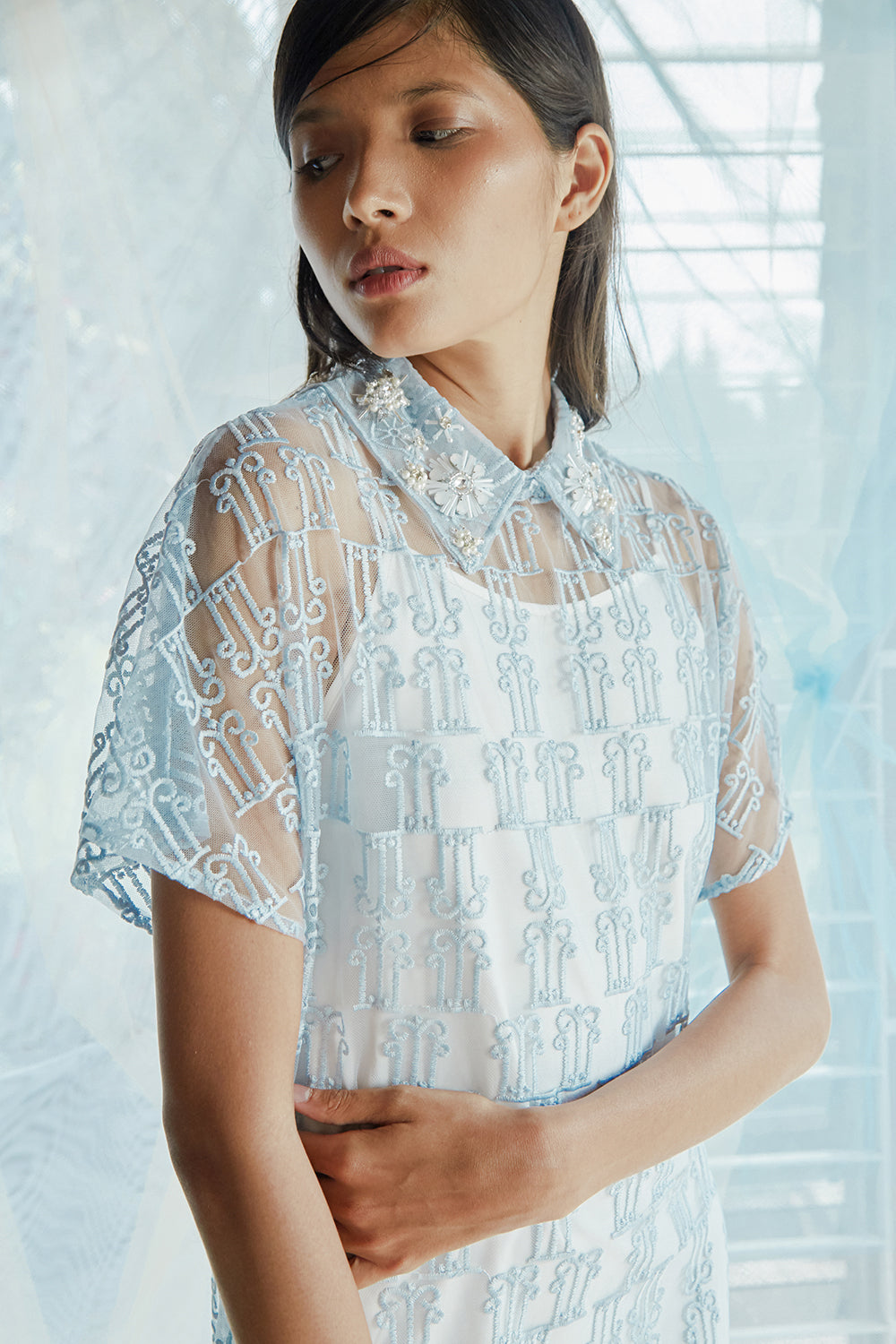 Tekat Dress No. 6 in Blue