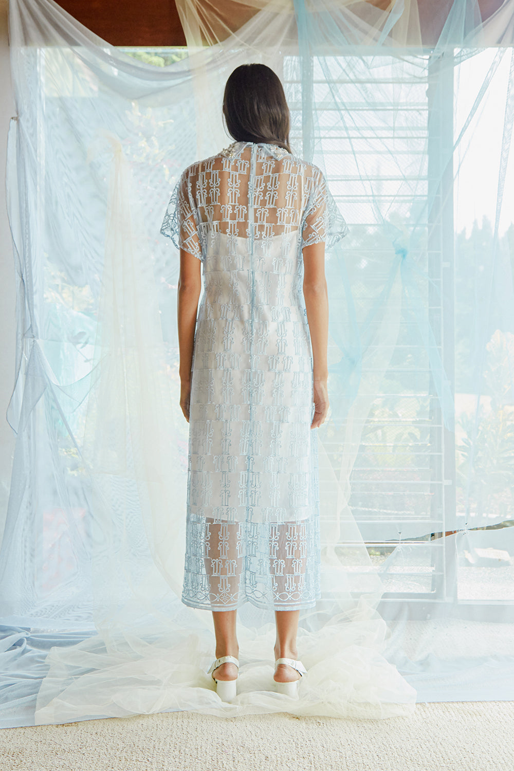 Tekat Dress No. 6 in Blue