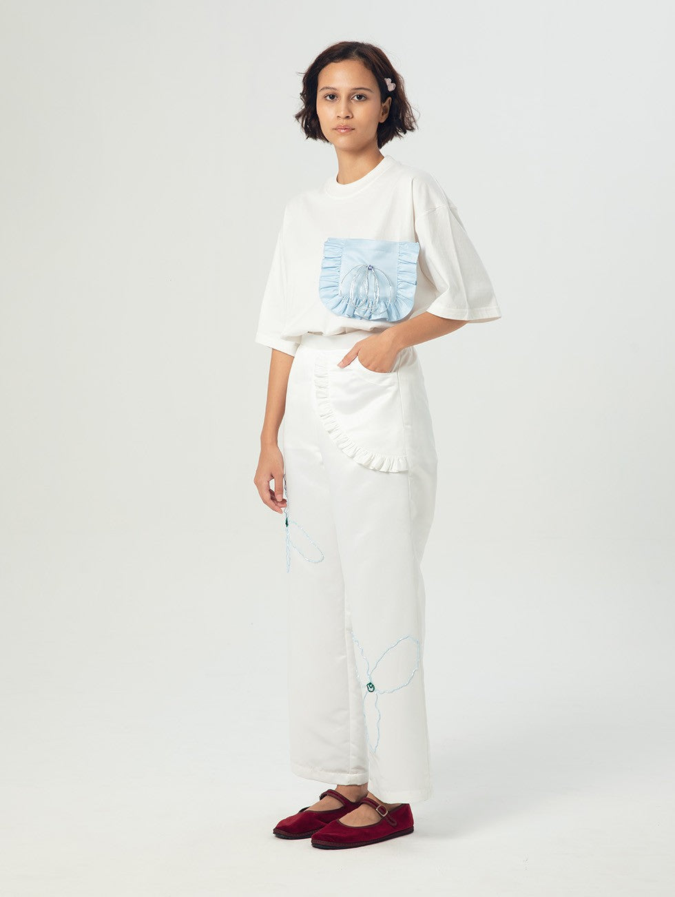 Ruffled Pants